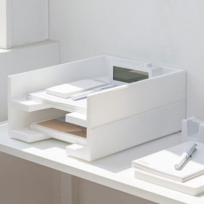 A4/White/Gray/Box Organizer/STORAGE/Modern