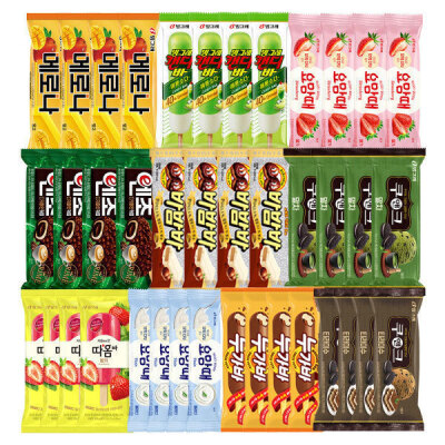 Binggrae/Ice Cream/Variety Set/MELONA/Candy Bar