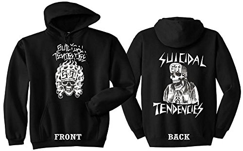Suicidal Tendencies Official Classic ST OG Flipskull Pullover Hoodie