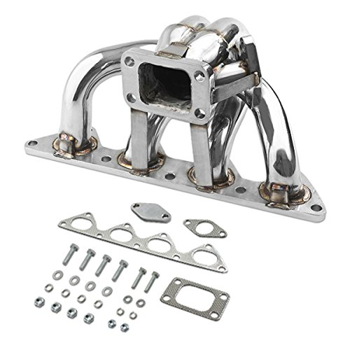 DNA MOTORING TM-H23-S-38 Stainless Steel Turbo Manifold