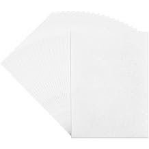36 Pieces Shrink Plastic Sheets, Clear Shrink Paper Shrink Art Paper for Kids Crafts Keychain DIY Jewelry Making (7.9 X 5.7 inch)