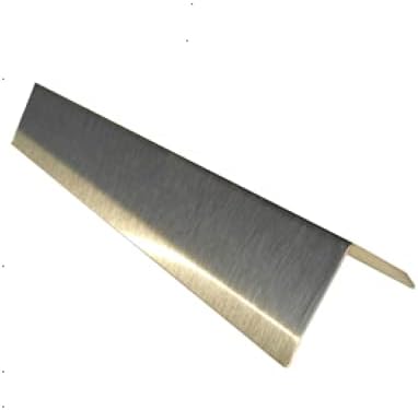 1 1/2" x 1 1/2" x 48" Stainless Steel Corner Guard, Includes Adhesive, Pack of 10 Units