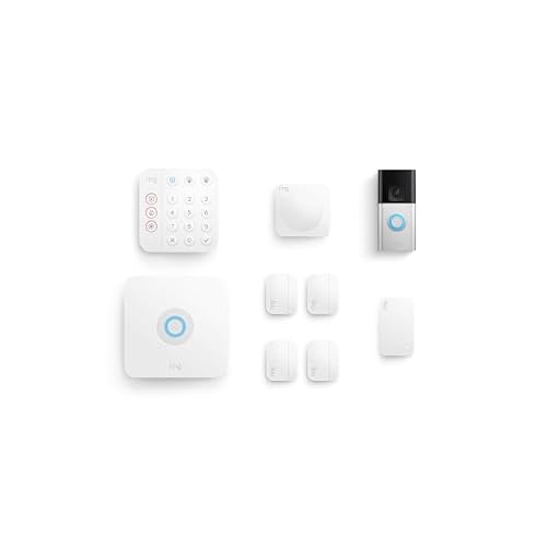 Ring Alarm 8-Piece Kit with Ring Battery Doorbell Plus