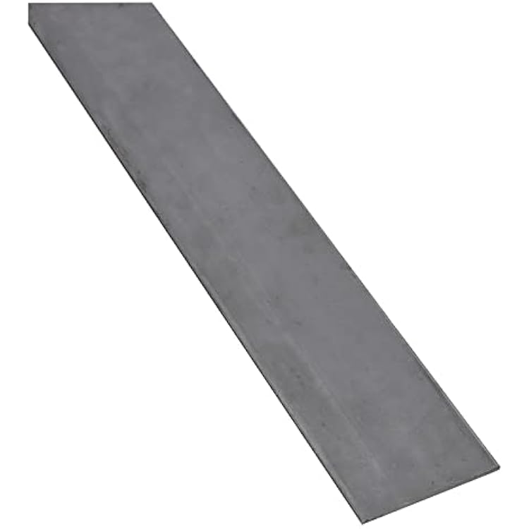 National Hardware N266-106 4062BC Solid Flat in Plain Steel,3 x 48