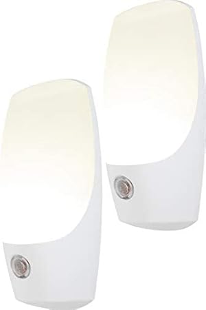 Energizer LED Night Light, Auto-On Night Lights Plug Into Wall, 2 Pack | Dusk to Dawn Sensor, Soft White, Plug in Nightlight for Adults, Kids, Bedroom, Bathroom, Hallway, Kitchen, ETL Listed