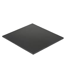 Black Bakelite Phenolic Resin Flat Plate 2/4/8/15/20mm, Good Dielectric Strength Bakelite Sheet, Resin Flat Sheets 1PC(100 X 200 X 6MM)