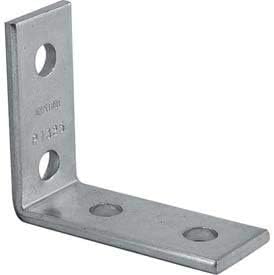 Genuine Unistrut P1325-EG 4 Hole 90 Degree Angle Connector Bracket for All 1-5/8" Strut Channel