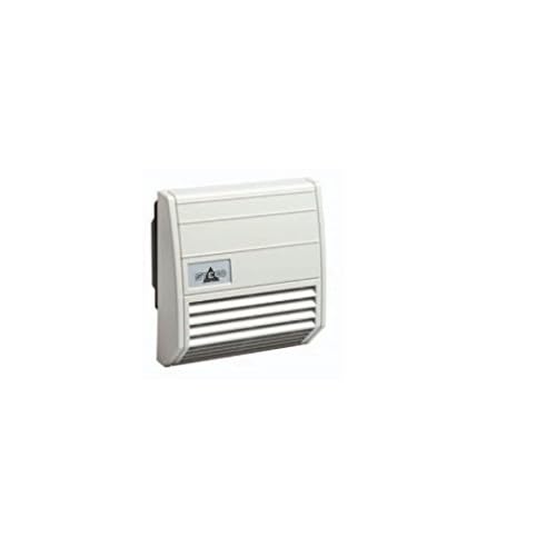STEGO 01800.0-00 129 CFM, 230 VAC ROHS Compliant: YES, 3.8 X 3.8, Filter Fan