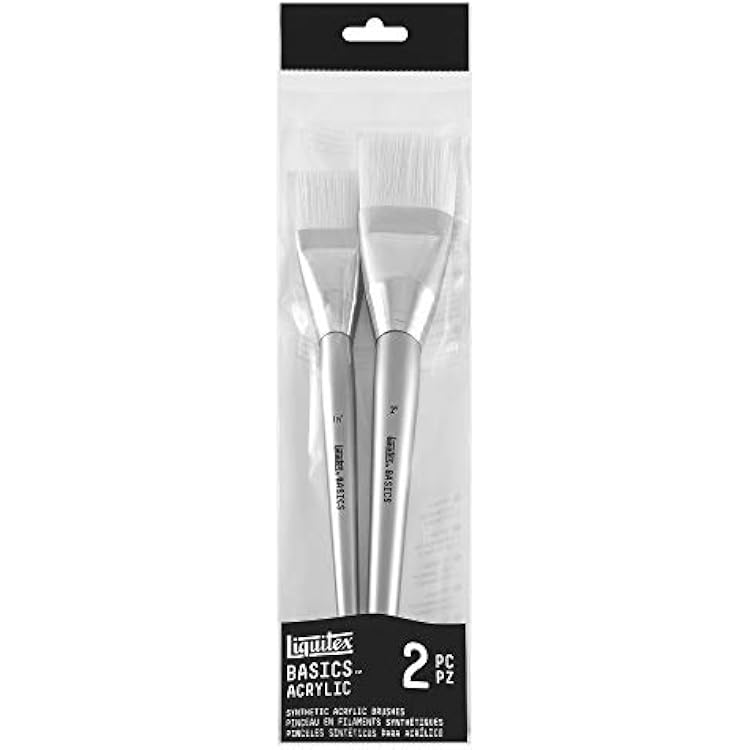 Liquitex BASICS Large Scale Brush Set, Extra Big, Set of 2