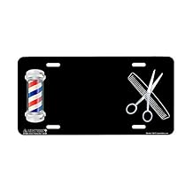 Airstrike 366-"Barber-Haircut License Plates