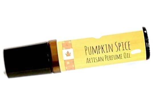 Handmade Pumpkin Spice Perfume Oil, Pumpkin Fragrance, Fall Perfume, Autumn Fragrance Oil