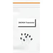 ProTechTrader 2N3904 Through Hole Three Terminal NPN Transistors 10pc