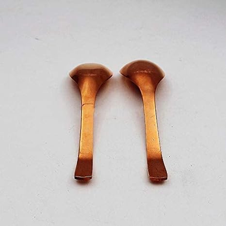 Pure Copper Spoon, Dining Ware, Copper Tableware, Soup Spoon, Rice Spoon, Serving Spoon, Copper Cutlery Set (Type 7)
