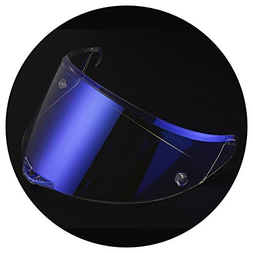 AGV Helmet Visor PistaCorsa GP RR Scratch Resistant Shield Replacement Guard, For AGV PistaCorsa GP RR Motorcycle Wind Shield Shield Full Face Fit Aurora Blue