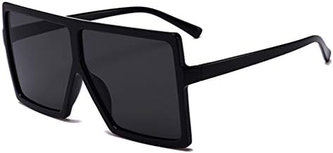 Oversized Square Sunglasses for Womens Trendy Flat Top Fashion Shades