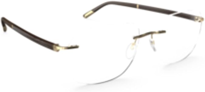 Silhouette Eyeglasses Hinge C-2 (5421) 5565 7520 Gold/Brown
