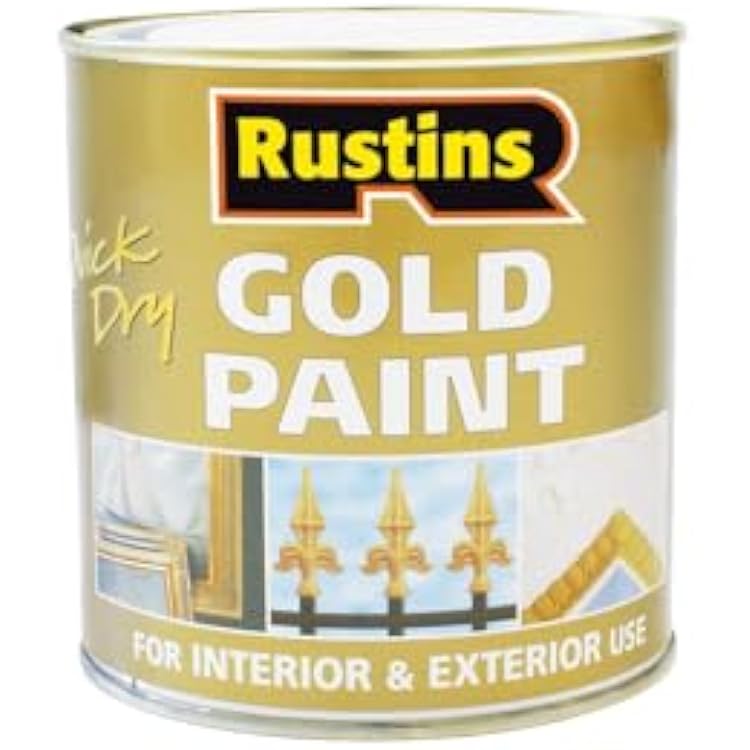Rustins Gold Paint 250ml