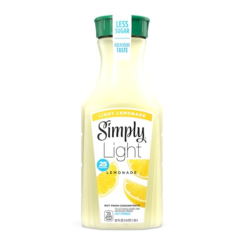 Simply Light Lemonade, 52 Fl Oz Bottle