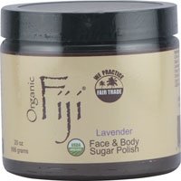 Organic Fiji Lavender Face & Body Sugar Polish - 20 oz