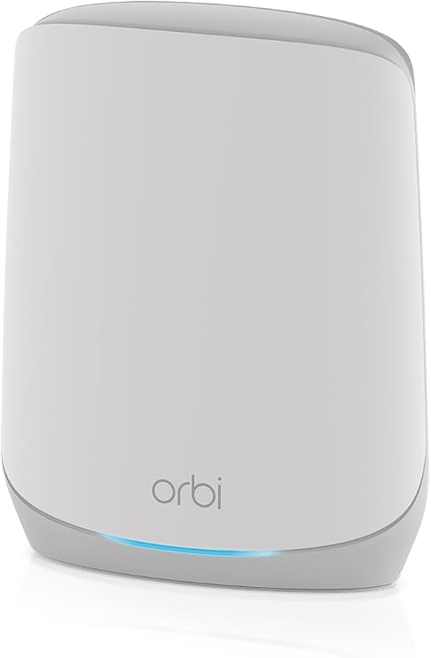 Netgear RBK763S-100NAS Orbi Tri-Band WiFi 6 Mesh System Router + 2 Satellites
