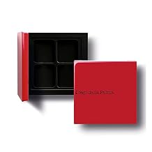 Diego dalla Palma Customizable Eyeshadow Palette- Practical And Functional Magnetic Compact- Includes A Mirror- 4 Slots For Replaceable Eyeshadows-  In Iconic Red Color- Refill System- 1 Pc