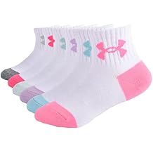 Under Armour girls Multi Pack Quarter Sock