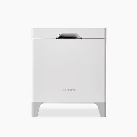 Low-Temperature Steam TypeCarepod Humidifier X50 3-Second Easy Cleaning All Stainless Steel 30-Hour Use Large Capacity Stand Sold Separately Interior Humidifier Cube