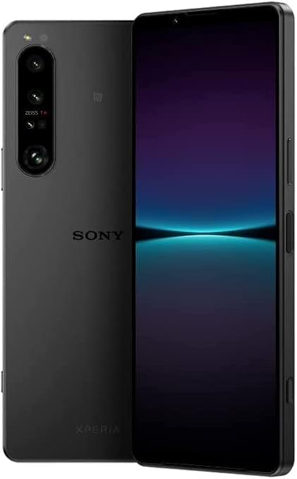 Sony Xperia 1 IV XQ-CT72 5G Dual 256GB 12GB RAM Factory Unlocked (GSM Only | No CDMA - not Compatible with Verizon/Sprint) GSM Global Model, Mobile Cell Phone Black