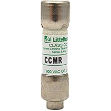 LITTELFUSE CCMR-30 CCMR030 30 Amp (30A) 600V Midget, Time Delay, Current Limiting Class CC Rejection Cartridge Fuse