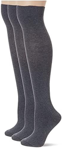 Flat Knit Knee Sock 3 Pair Pack