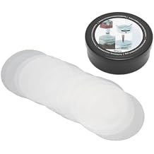 50pcs 2.4in Diameter Plastic Watch Dial Protecting Sheets Professional Practical Case Back Pad Protector Watchmaking Tools