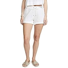 Splendid Womens Elastic Waist Cargo ShortShorts