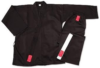 ProForce Gladiator 7.5 oz. Elastic Drawstring Medium Weight Uniform, Black, 00