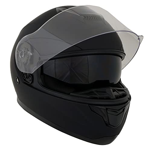 Milwaukee Helmets Advanced Motorcycle Full Face Helmets Bikers w Drop Down Visor MPH98XX