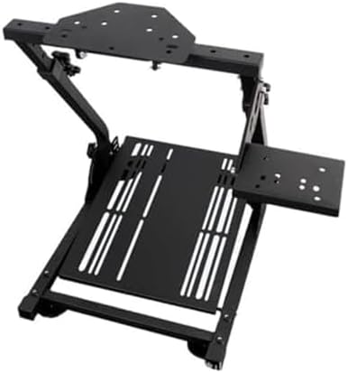 Racing Wheel Stand for Driving Simulator Games, Adjustable and Foldable Design with Enhanced Stability
