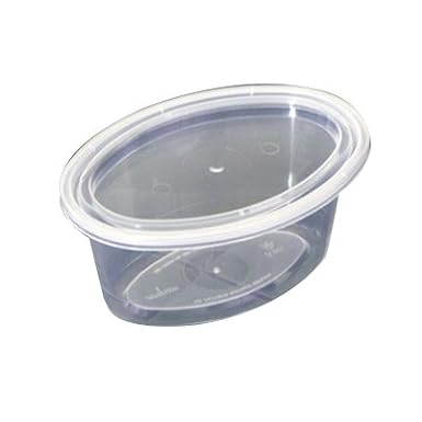Pactiv E503 Ellipso Translucent 3 Oz. Cup with Lid - 500 / CS