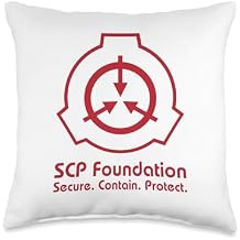 SCP Foundation, Red Throw Pillow