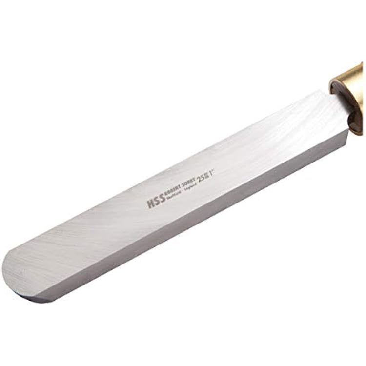 Robert Sorby 820 1 Inch Round Nose Scraper Chisel Unhandled Sovereign Compatible HSS Usable Length 6-12 Inches