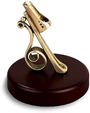 Nostalgic Impressions Vintage Pen Holder Pen Stand Wood and Brass N1169