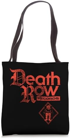 Official Death Row Records Gothic Logo Tote Bag