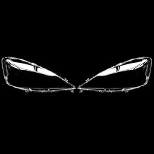 Front Headlight Cover, Compatible with Honda Fit Jazz Hatchback 2008-2010, Transparent Lampshade Headlamp Shell(A Pair)
