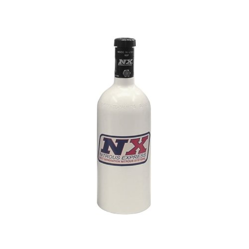 Nitrous Express 11010 Nitrous Bottle with Motorcycle Valve - 1 lbs.
