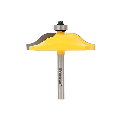YONICO Raised Panel Cabinet Door Router Bits 2-12-Inch Diameter Ogee 14-Inch Shank 12134q