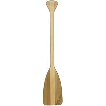 Attwood Wooden Canoe Paddle, Ergonomic Grip, Premium Wood Construction, Protective Finish