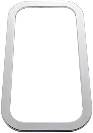 Stainless Steel View Window Trim Fits Peterbilt