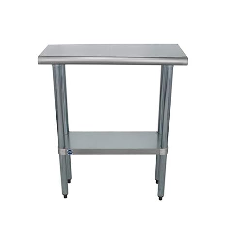 Stainless Steel Prep Work Table 14 x 24 - NSF - Heavy Duty