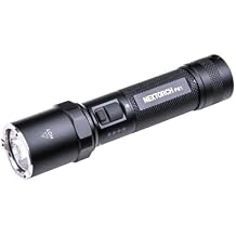 NEXTORCH P81 Rechargeable Flashlight High Lumens, 3700 Lumens LED Tactical Flashlight with 4 Modes & Strobe & Ceramic Glass Breaker for Night Duty, Outdoor Adventure, Self-Protection, Daily Use