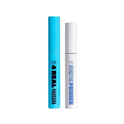Babe Original Prime & Define Kit Intensifying Lash & Mascara Primer with 4 Real Mascara