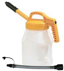 FDS-KIT-2-STR-R Fluid Defense Systems Fluid Defense 2 Liter Oil Drum Kit w/Stretch Spout Lid & Hose Extension-RED