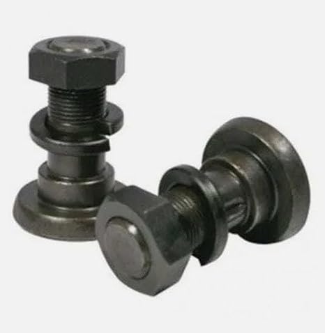 Set of Two Rotary Cutter Blade Bolts, Compatible Replacements for Land Pride Codes 802-263C and 802-277C